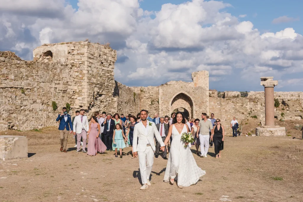 Wedding in kastro tis methonis 6975 - καστρο της Μεθώνης, Γαμος στο καστρο της Μεθώνης, Γαμος στο καστρο