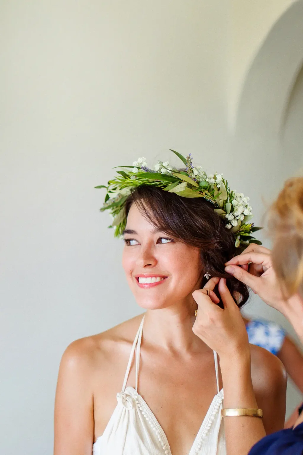 117 Φωτογραφια γαμου νυφη λουλουδια